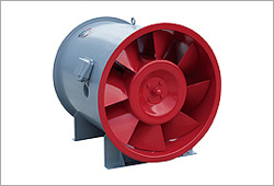消防排烟风机隔热降噪和电动调节阀的细节工作